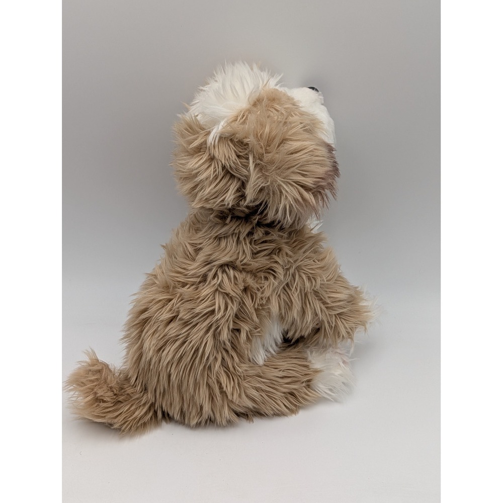 Bearington Murphy Maltipoo Plush Dog Puppy Tan White Shaggy 9 Inch - Picture 4 of 10